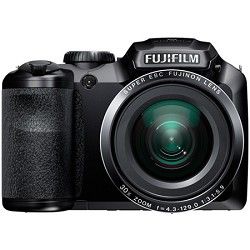 Fujifilm FinePix S6800 16 MP 30x Wide Angle Zoom Digital Camera   Black