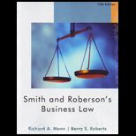Smith and Robersons Business Law CUSTOM<