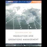 Foundations of Production and Operations Management