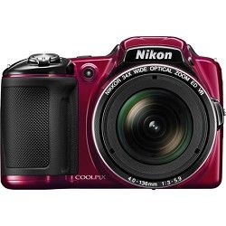 Nikon COOLPIX L830 16MP 34x Opt Zoom Digital Camera   Red