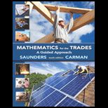 Mathematics for the Trades   With Access