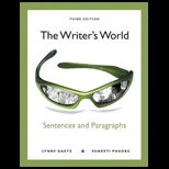 Writers World  Sentences and Paragraphs   With New Access