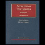 Accounting for Lawyers, Materials