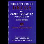 Effects of Drugs on Communication Disorders