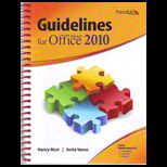 Guidelines for Microsoft Office 2010   With Access
