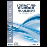 Contract and Commercial Management