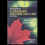 Principles of Canadian Income Tax Law