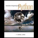 Introduction to Programming Using Python Text Only