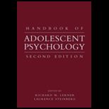 Handbook of Adolescent Psychology