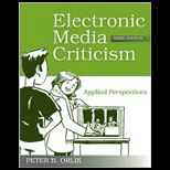 Electronic Media Criticism