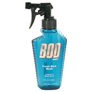 Bod Man Fresh Blue Musk for Men by Parfums De Coeur Body Spray 8 oz