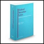 Federal Securities Laws  Selected Statutes 2012 2013