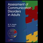 Assessment of Communication Disorders in Adults   With Cd
