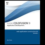 Adobe ColdFusion 9 Web Application Development  Volume 2