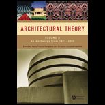 Architectural Theory, Volume II
