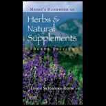 Mosbys Handbook of Herbs and Natural Supplement