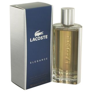 Lacoste Elegance for Men by Lacoste EDT Spray 3 oz
