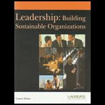 Leadership Building Sustainable Organizations (Custom)
