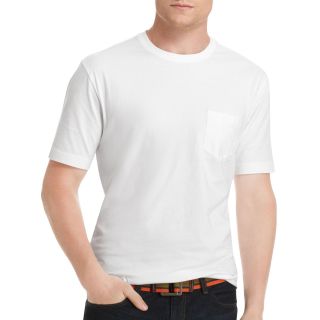 Izod T Shirt, White, Mens