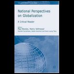 National Perspectives on Globalization