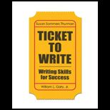 Ticket to Write Writing Skills for Success