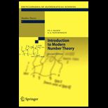 Intro. to Modern Number Theory