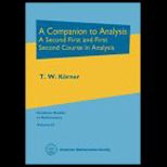 Companion to Analysis, Volume 62
