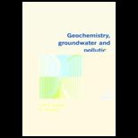 Geochemistry Groundwater and Pollution