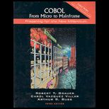 COBOL From Micro to Mainframe  Fujitsu Version / With CD ROM