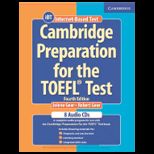 Cambridge Preparation for TOEFL Test 8 CDs (Software)