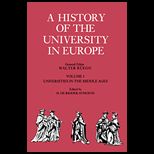 History of the University in Europe, Volume 1