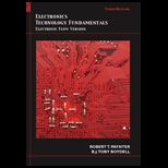 Electronics Technology Fundamentals  Conventional Flow  With Lab Manual