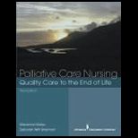 Palliative Care Nursing  Quality Care to the End of Life