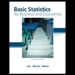 Basic Statistics for Business and Economics   With Connect