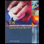 Cis Wind. 7 and Word 2010 (Custom)