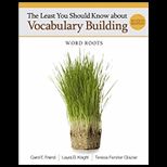 Least You Should Know about Vocabulary Building Word Roots
