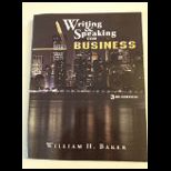 Writing and Speaking for Business (Custom)
