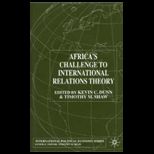 Africas Challenge To International Relations Theory