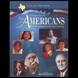 Americans Reconstruction to the 21st Century Grades 9 12 Mcdougal Littell the Americans Texas  Texas Edition