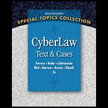 Cyberlaw  Text and Cases