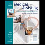 Medical Assist.   Incl. A and P   With 2 CDs and Workbook