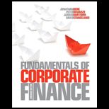 Fundamentals of Corporate Finance   With Card (Canadian)
