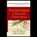 Psychotherapy for Depression and Older Adults