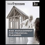 Tools and Techniques Risk Management for Fin. Plan.