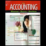 Accounting, Volume 3 (Loose) CUSTOM<