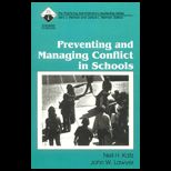 Preventing and Managing Conflict in Schools