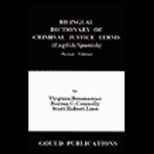 Bilingual Dictionary of Criminal Justice Terms  English/Spanish