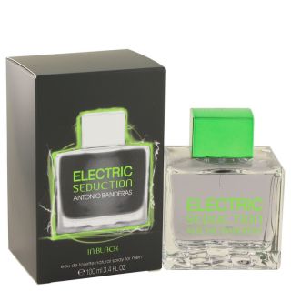 Electric Seduction In Black for Men by Antonio Banderas EDT Spray 3.4 oz
