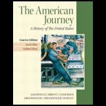 American Journey, Concise Edition   Volume 2
