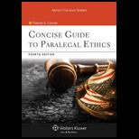 Concise Guide To Paralegal Ethics With Access